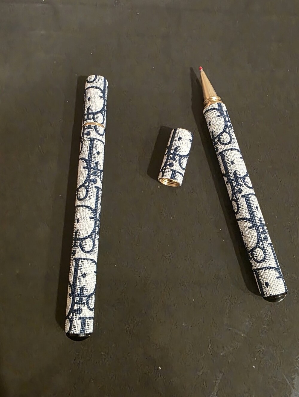 Blue D pen